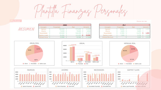 Plantilla Finanzas Personales
